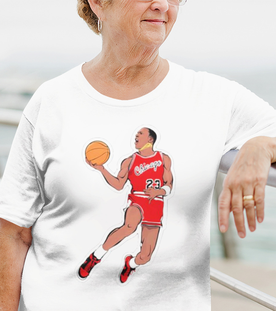 Slam Dunk From The Goat Chicago 23 Basketball Legend T-Shirt