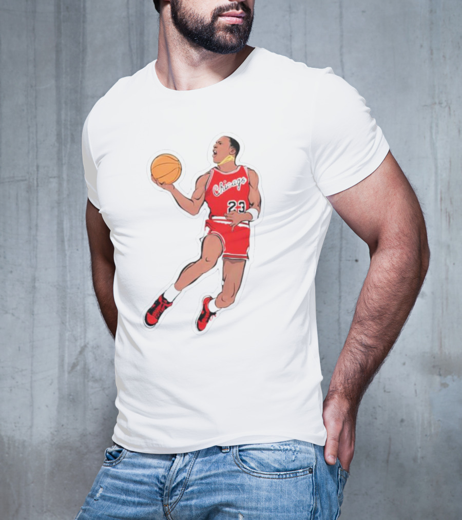 Slam Dunk From The Goat Chicago 23 Basketball Legend T-Shirt