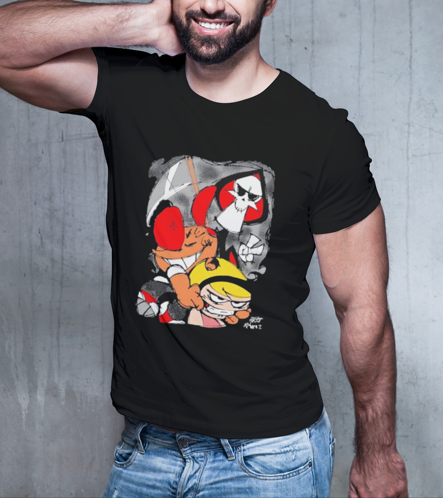 Grim Adventures Billy Mandy Cartoon Network Fan Art Freddy Ramirez T-Shirt
