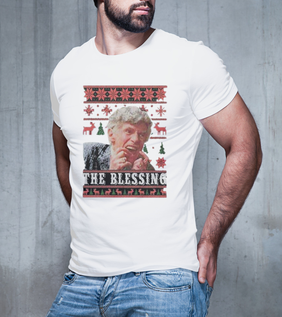 Uncle Lewis Ugly Christmas Sweater The Blessing T-Shirt