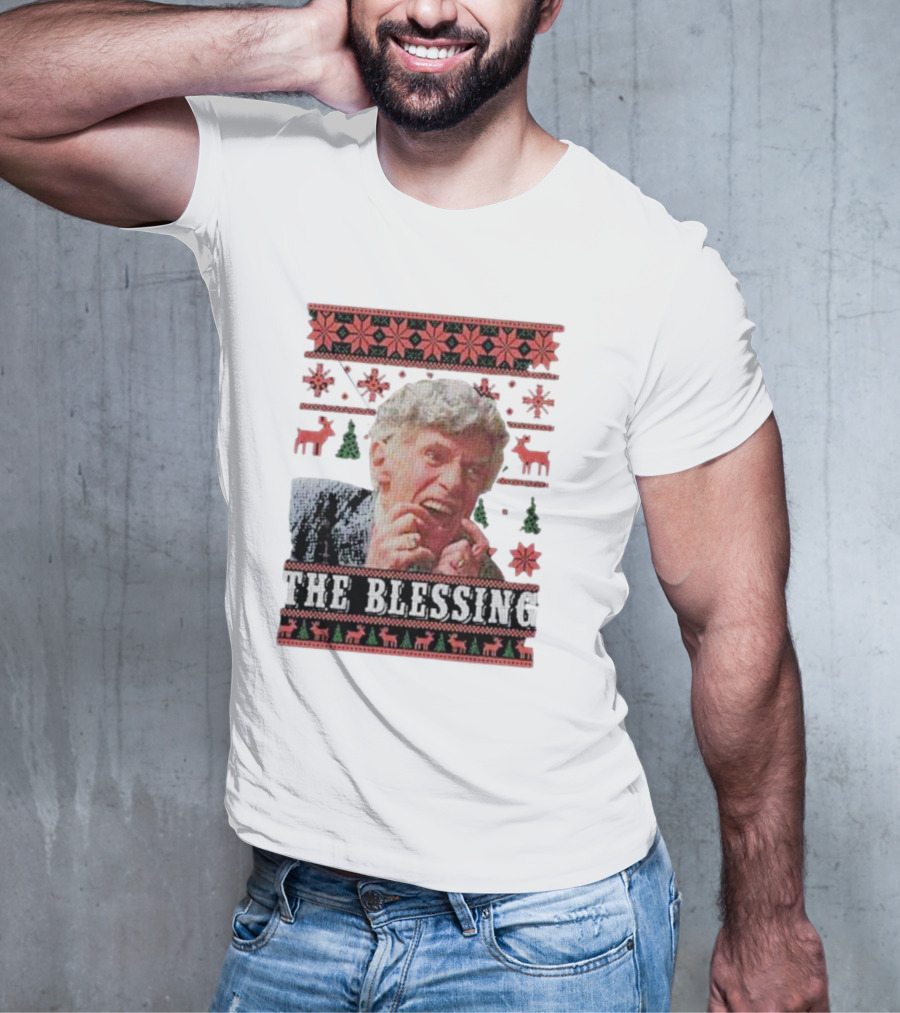Uncle Lewis Ugly Christmas Sweater The Blessing T-Shirt