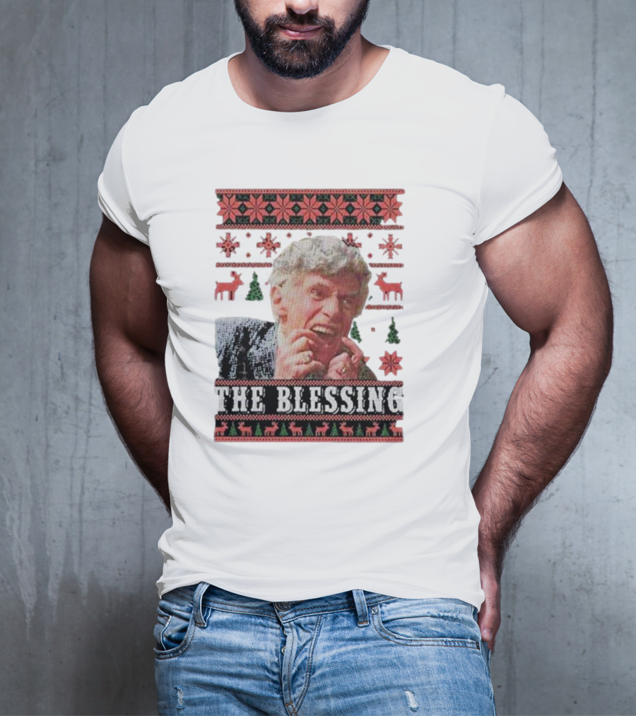 Uncle Lewis Ugly Christmas Sweater The Blessing T-Shirt