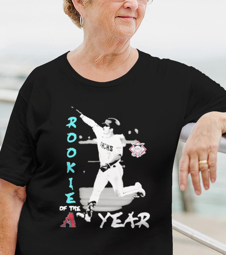 Rookie Of The Year Arizona Diamondbacks Corbin Carroll T-Shirt
