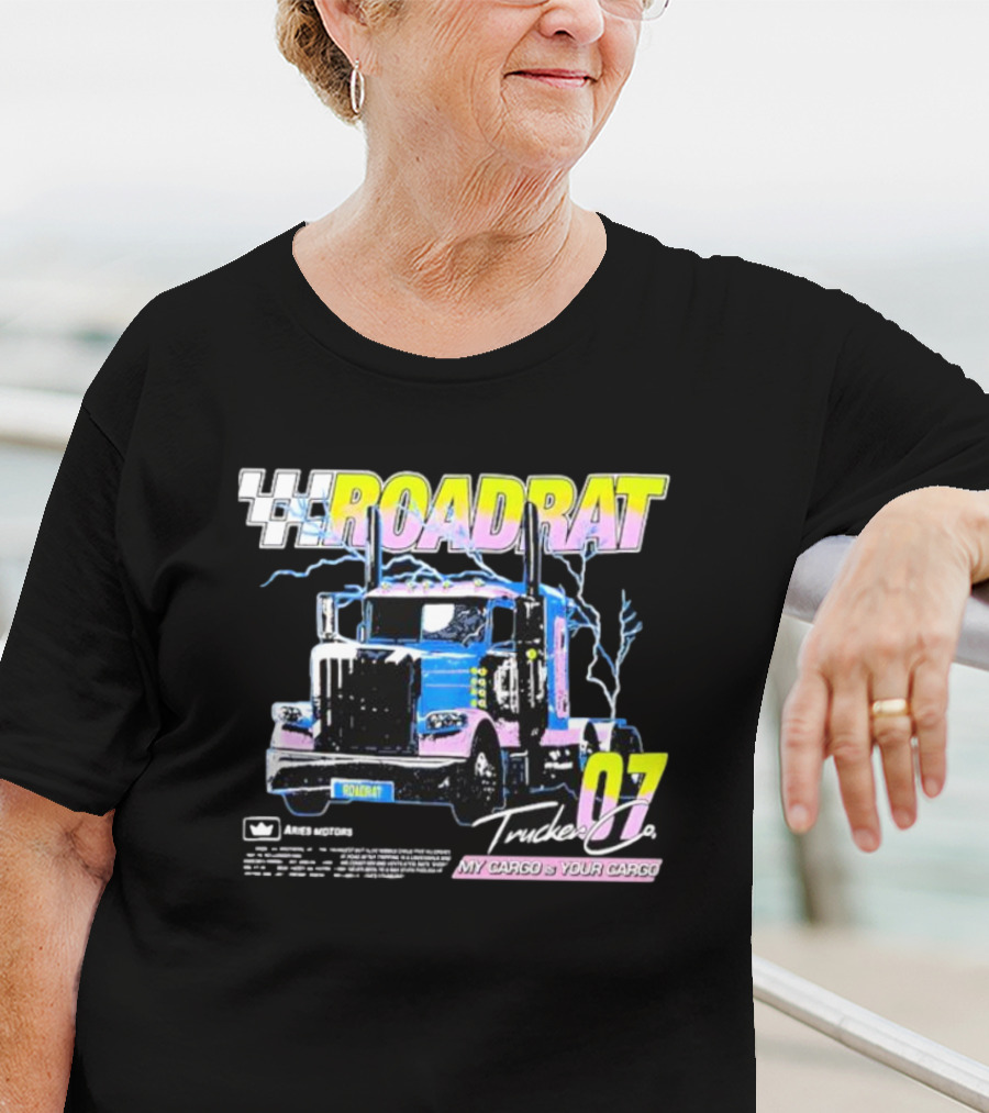 Roadrat Trucker 07 Ames Motors My Cargo Is Your Cargo T-Shirt
