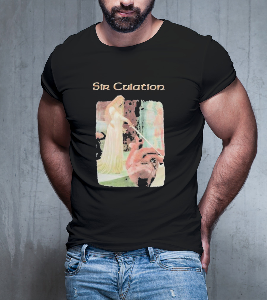 Sir Culation Snazzy Seagull Heart T-Shirt