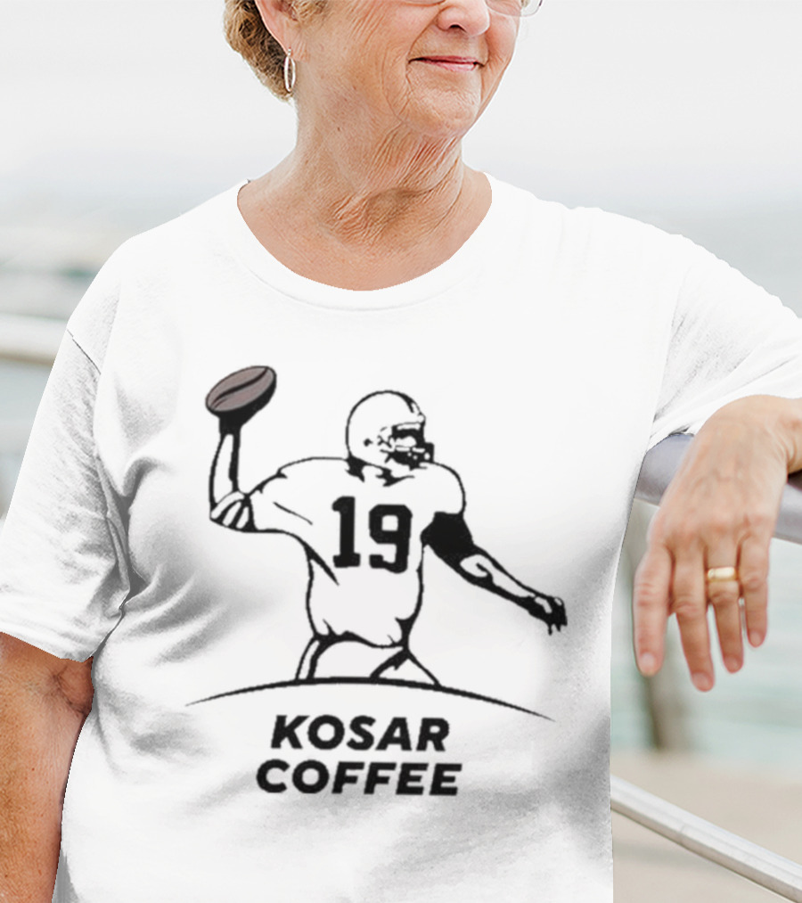 Bernie Kosar 19 Kosar Coffee Football Player T-Shirt