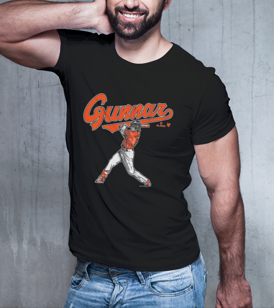 Gunnar Henderson Baseball Players Swing T-Shirt