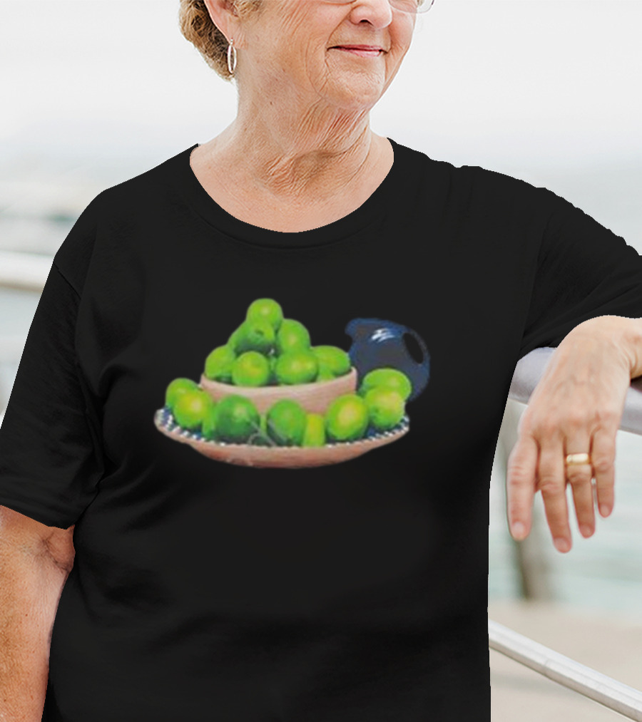 Fsgprints I Love Limes Bowl Of Fresh Green Limes T-Shirt