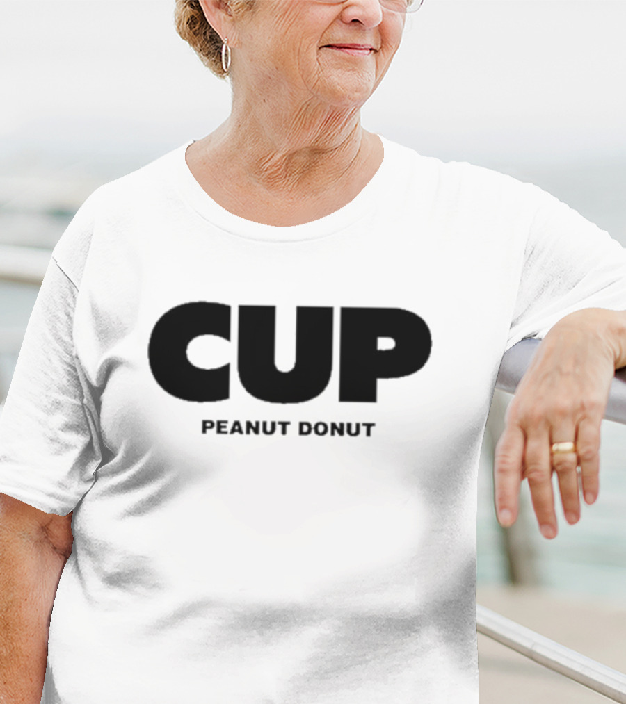 Maya Gray CUP Peanut Donut T-Shirt