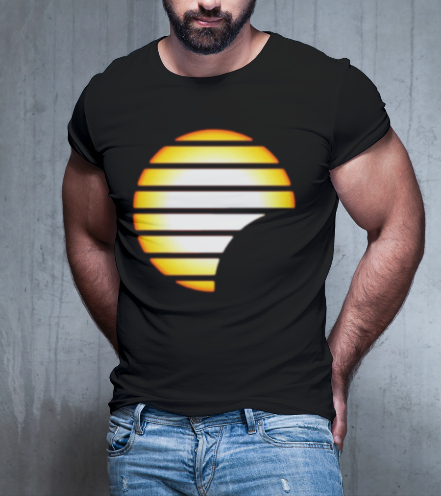 Quality Magna Cartel Sun Logo Magna Carta Magna Carta Cartel Sunset Stripes Circular T-Shirt