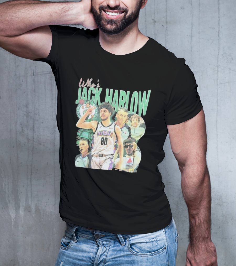Who’s Jack Harlow Boston Celtics WBR 80 Citgo T-Shirt