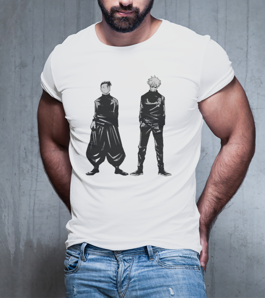 Jujutsu Kaisen We're The Strongest Geto And Gojo Duo T-Shirt