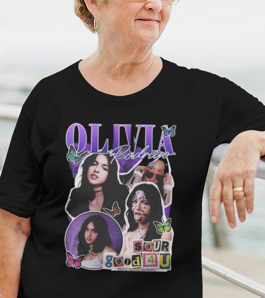 Olivia Rodrigo Sour Good 4 U Butterfly T-Shirt
