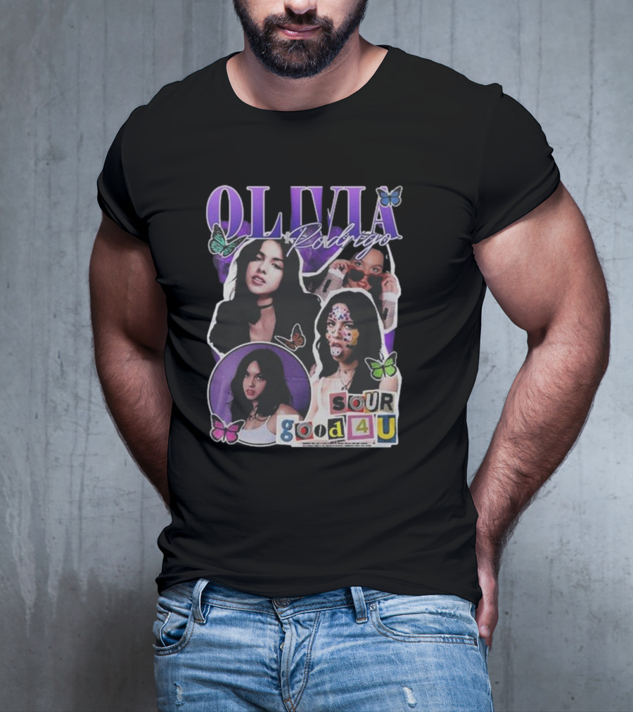 Olivia Rodrigo Sour Good 4 U Butterfly T-Shirt