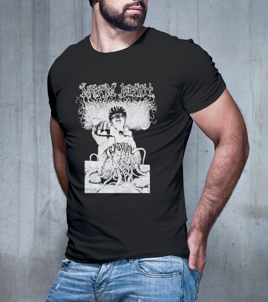 Napalm Death Tradition Psychedelic Tentacles T-Shirt