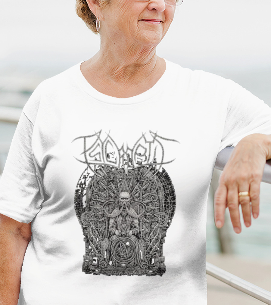 Psycroptic Intricate Skull Throne T-Shirt