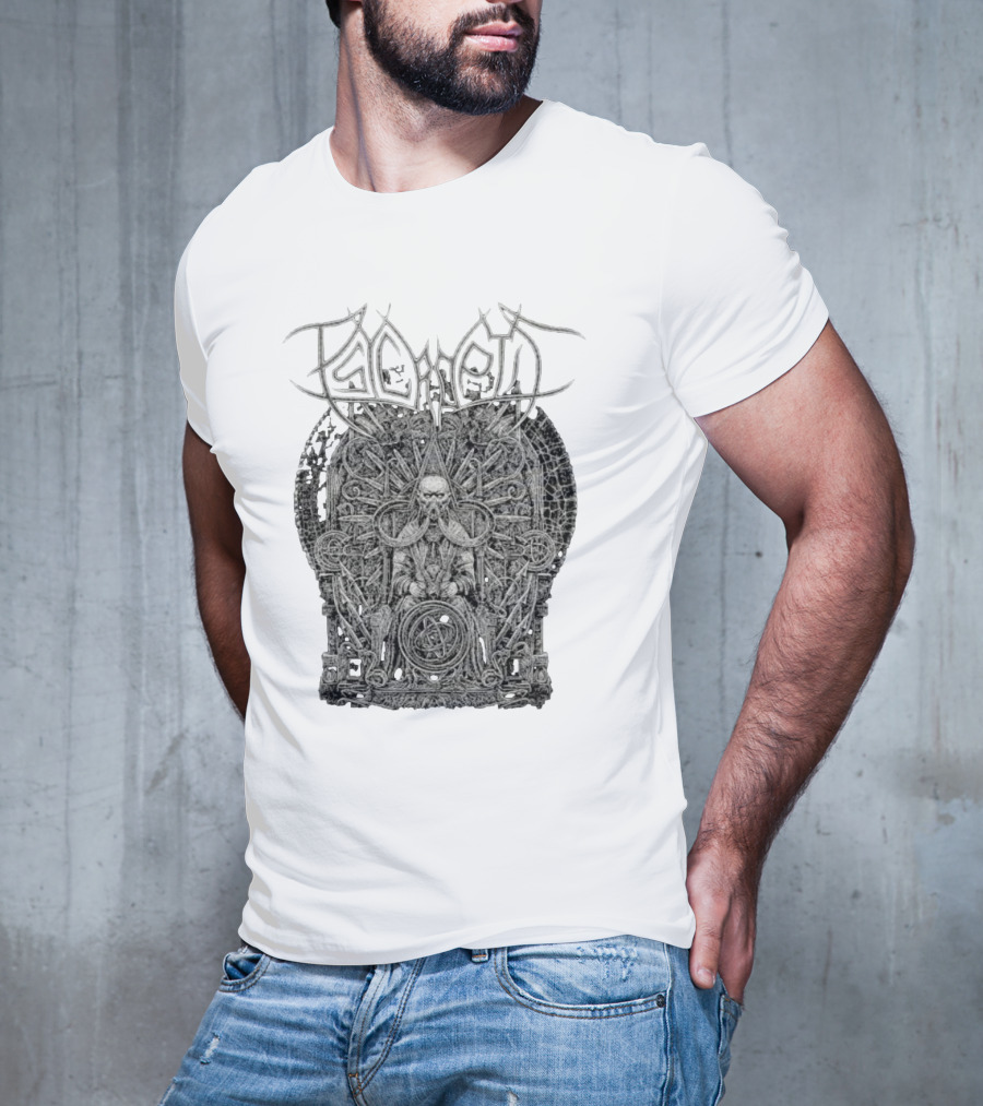 Psycroptic Intricate Skull Throne T-Shirt