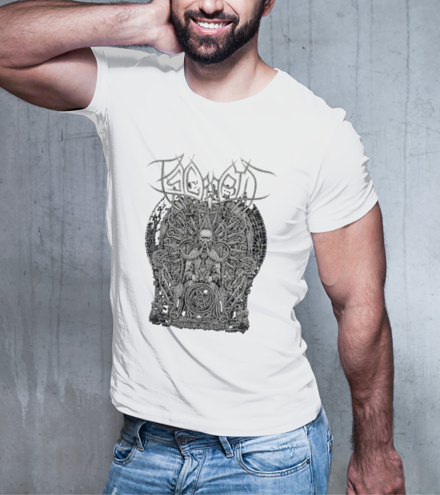Psycroptic Intricate Skull Throne T-Shirt