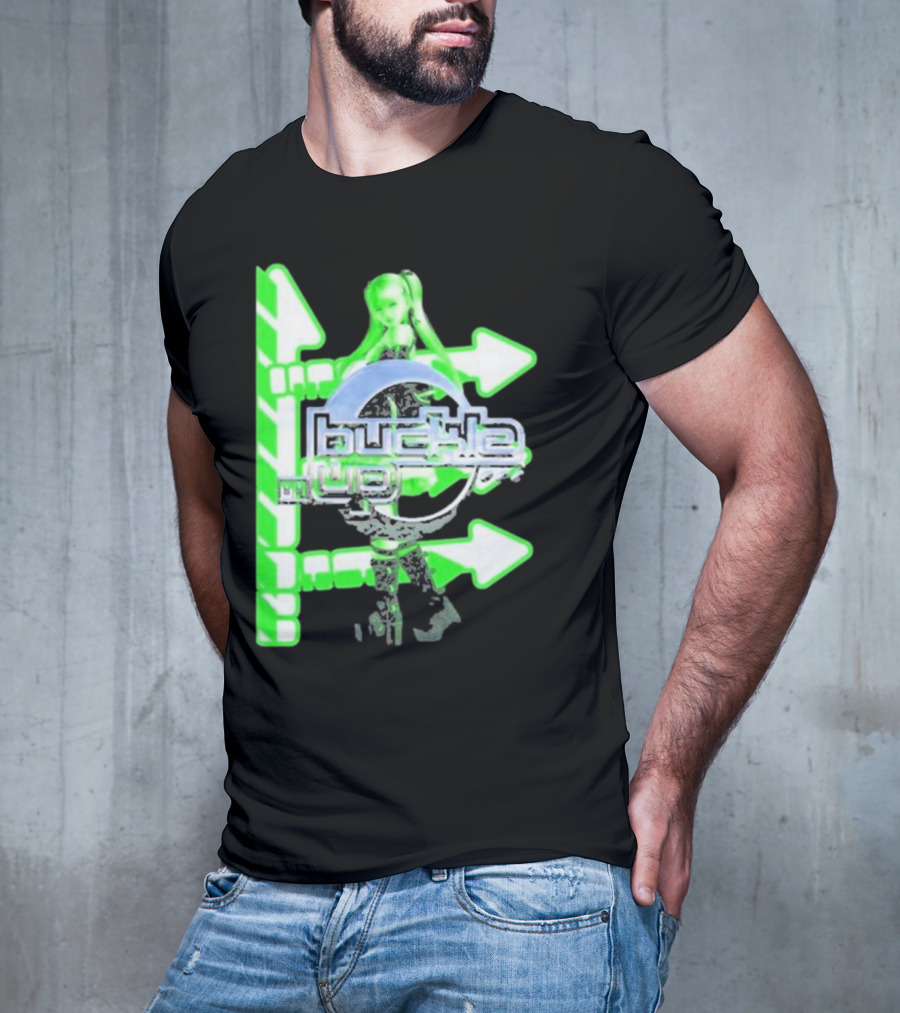 Buckle On Up Quality Spx6900 Green Arrows T-Shirt