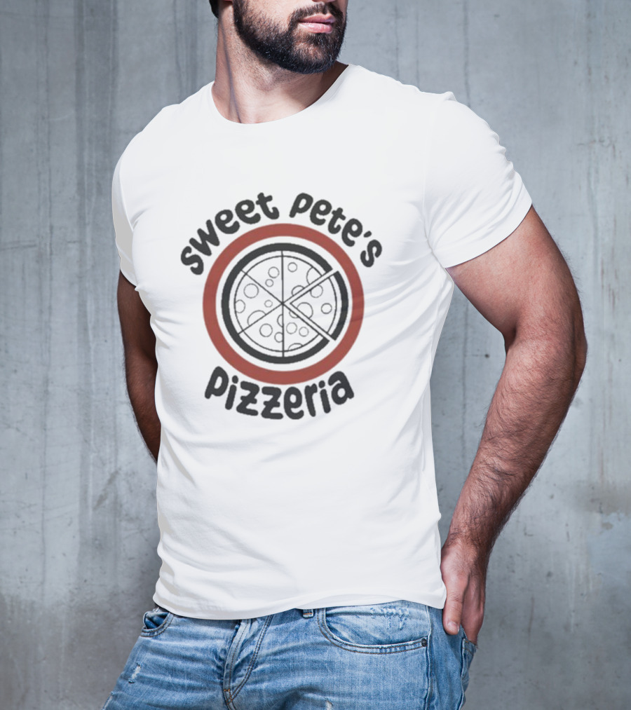 Sweet Pete’s Pizzeria Pizza Circle T-Shirt