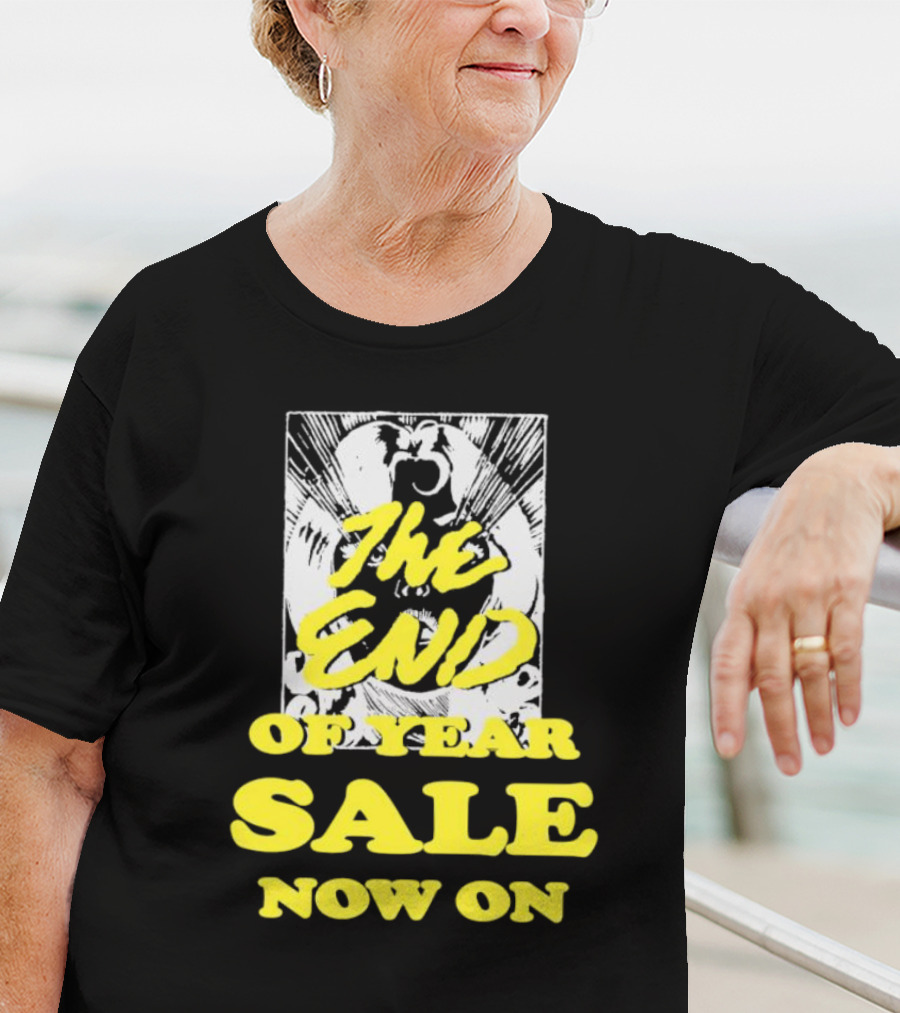 The End Of Year Sale Now On Comic Style Pop Art Explosion T-Shirt