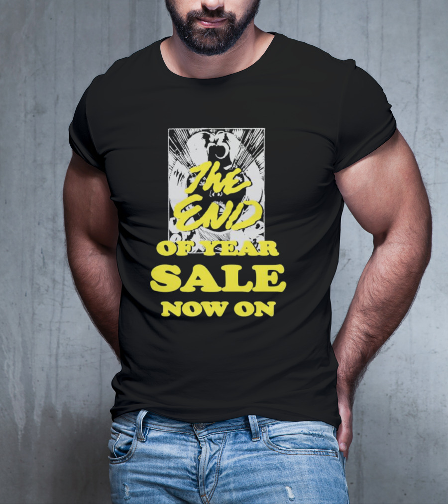 The End Of Year Sale Now On Comic Style Pop Art Explosion T-Shirt