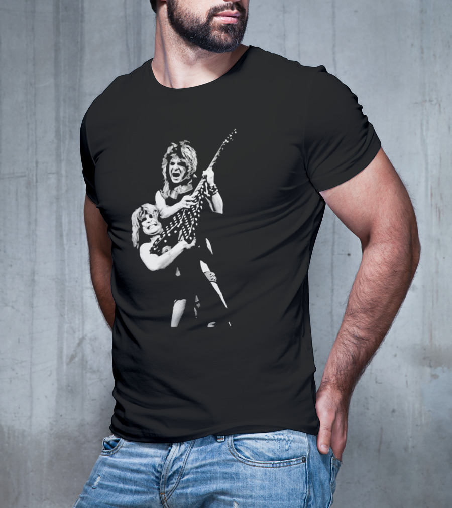 Ozzy Osbourne Randy Rhoads Live Performance Vintage Rock Legends T-Shirt