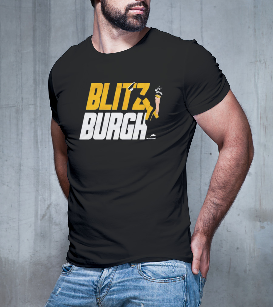 Pittsburgh Steelers Blitzburgh Kicking Action T-Shirt