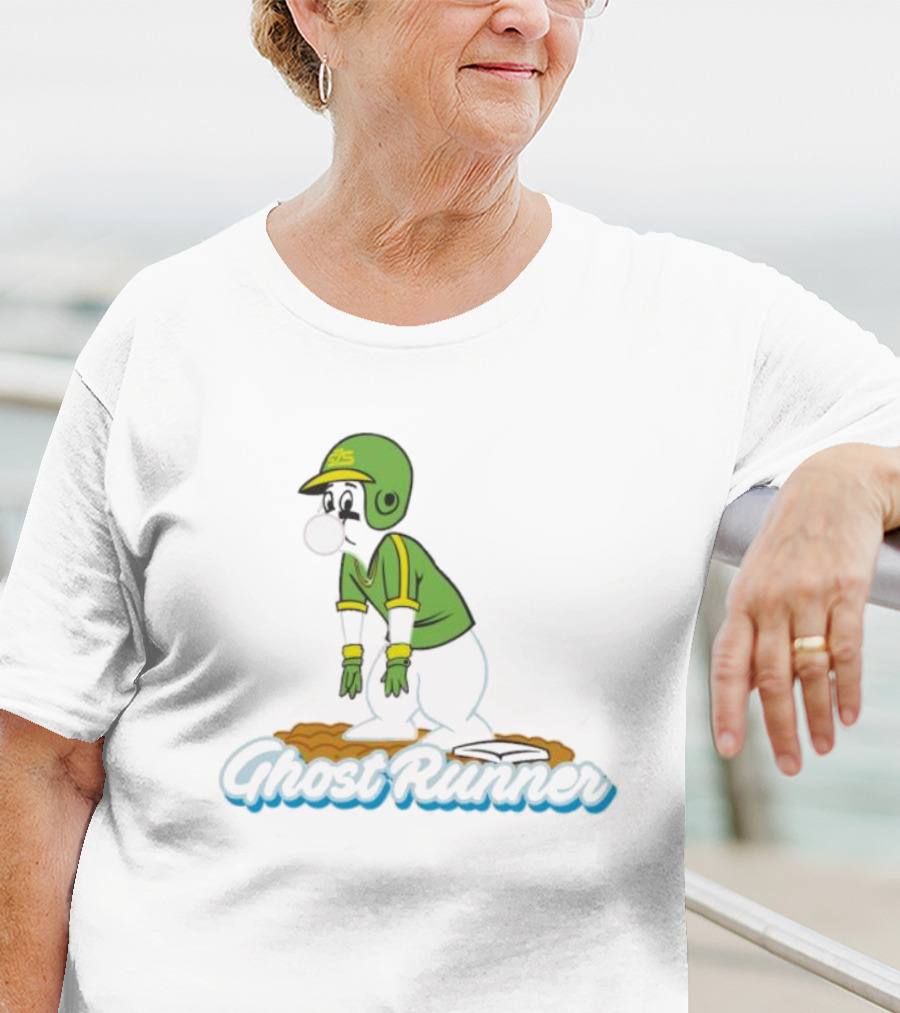 S7s Ghost Runner Baseball Player Bubblegum T-Shirt