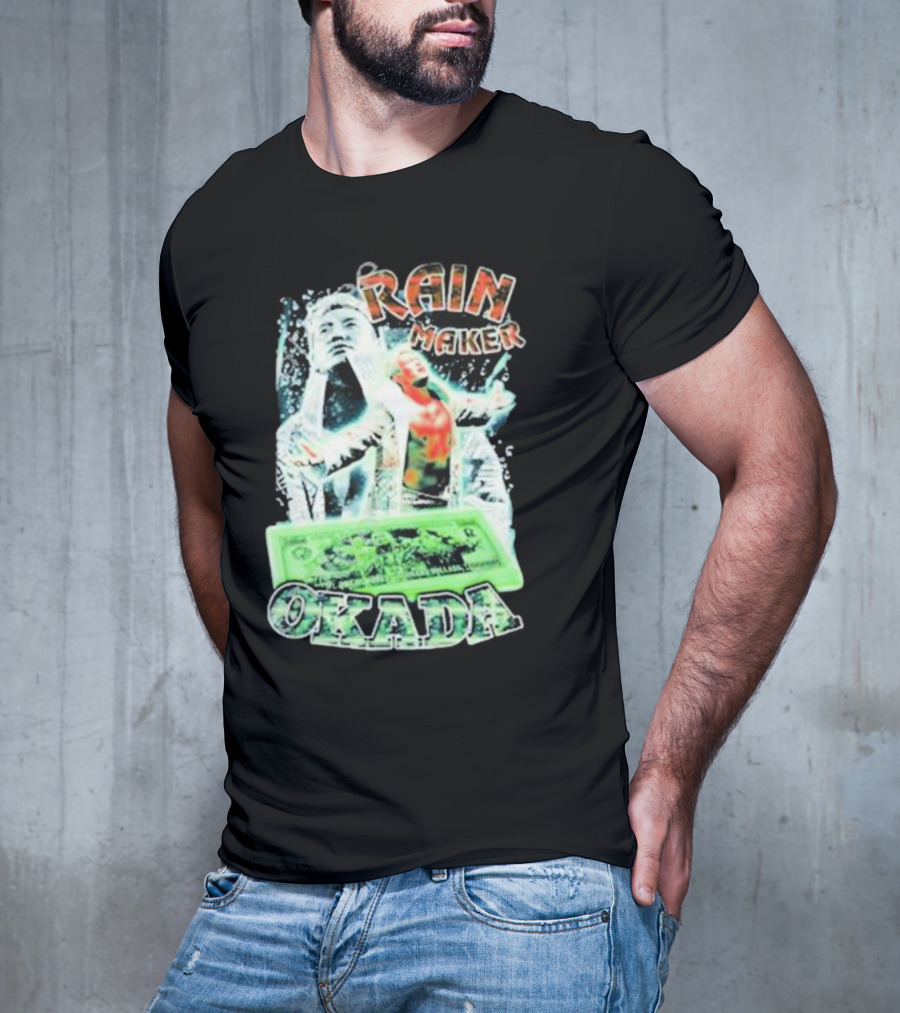 Rainmaker Kazuchika Okada Silvamore Dollar Bill T-Shirt