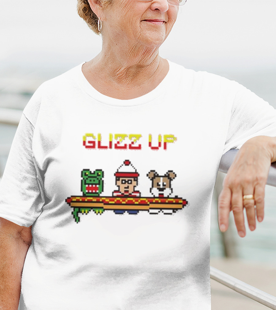 Sir Yacht Glizz Up Pixel Art Boat Adventure T-Shirt