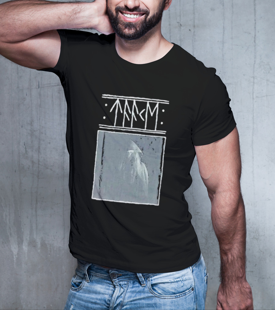 Taake Stridens Hus Nordic Runes Monochrome T-Shirt