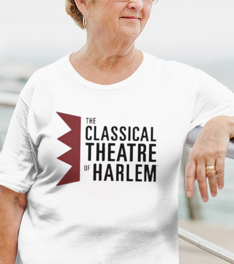 The Classical Theatre Of Harlem Bold Red Emblem T-Shirt