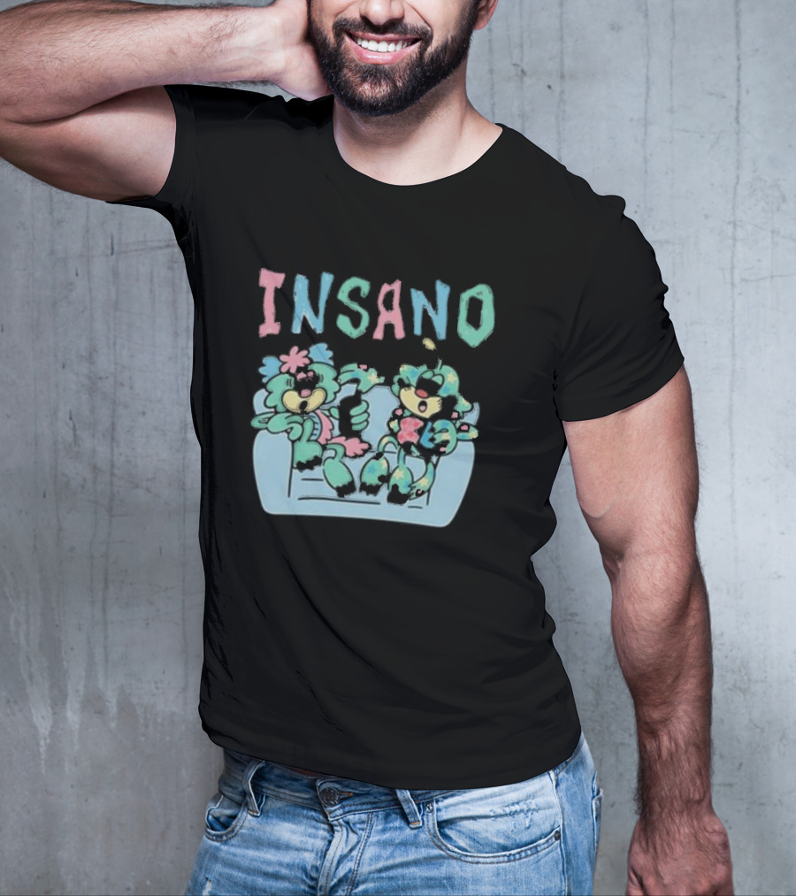 Verdy Insano Characters On Couch T-Shirt