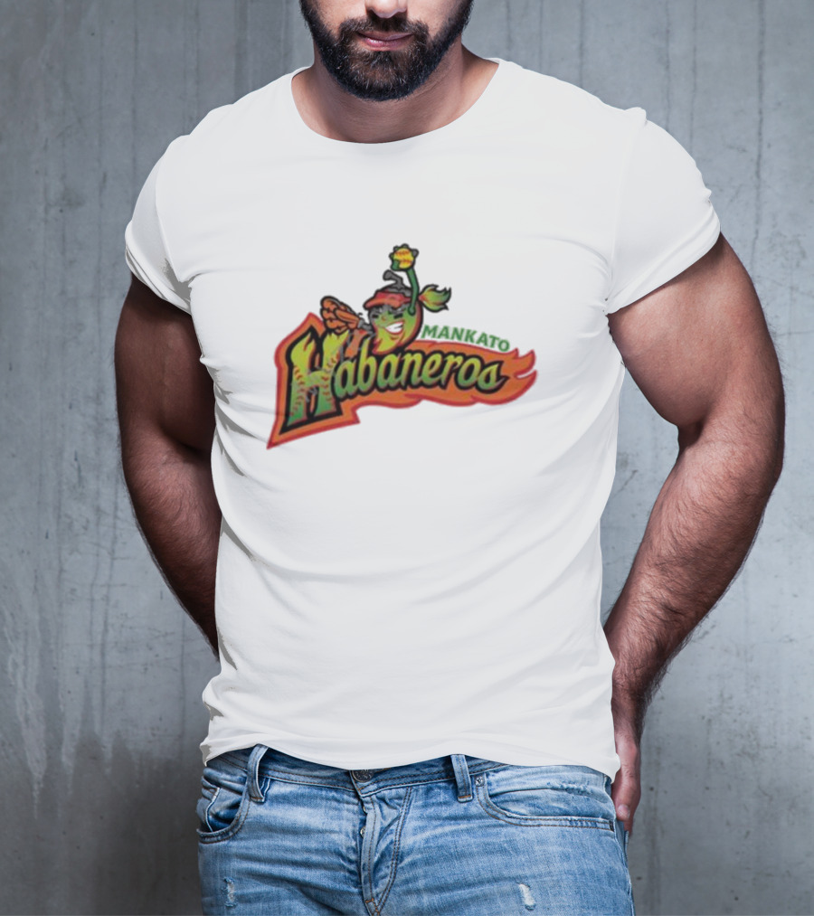 Mankato Habaneros Spicy Flaming Pepper T-Shirt