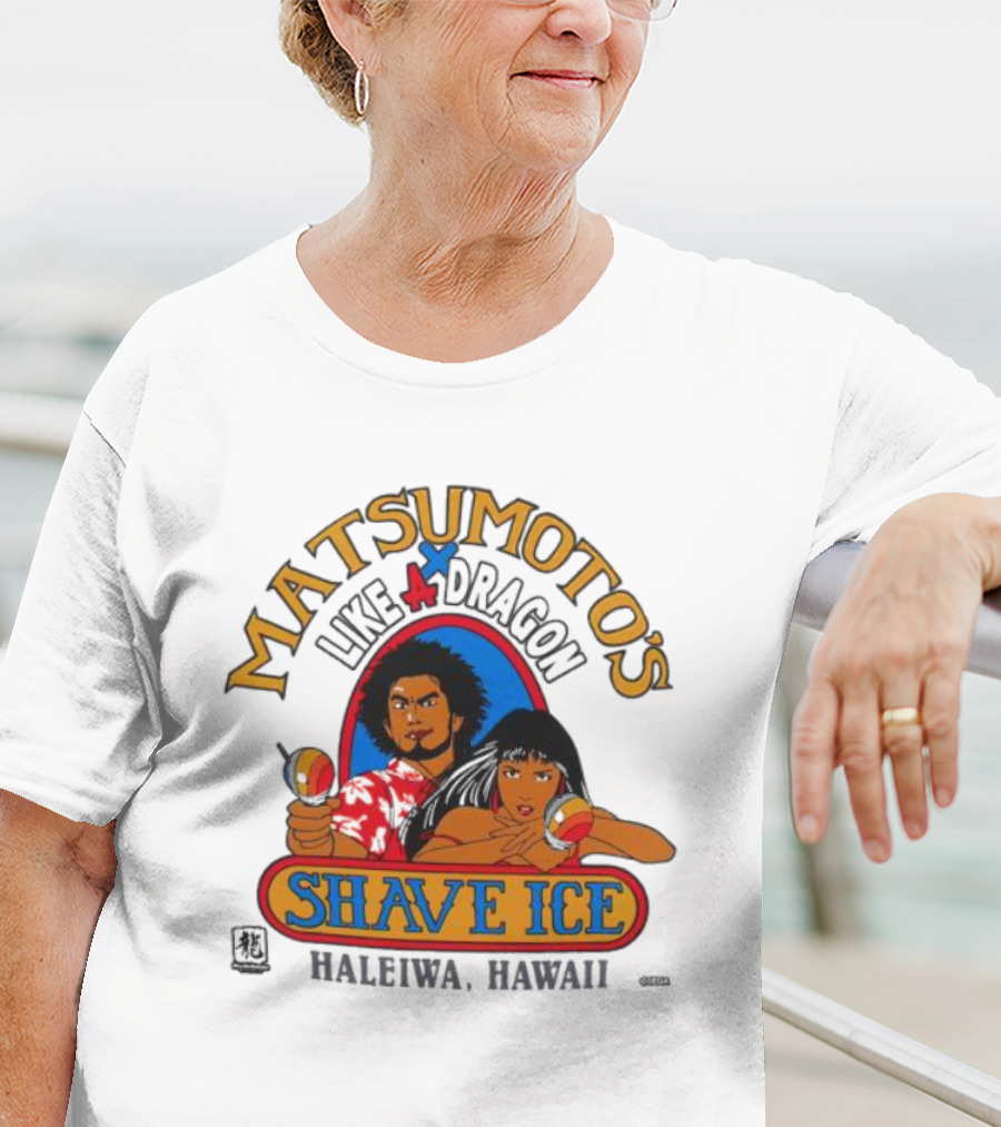 Matsumoto’s Like A Dragon Shave Ice Haleiwa Hawaii T-Shirt