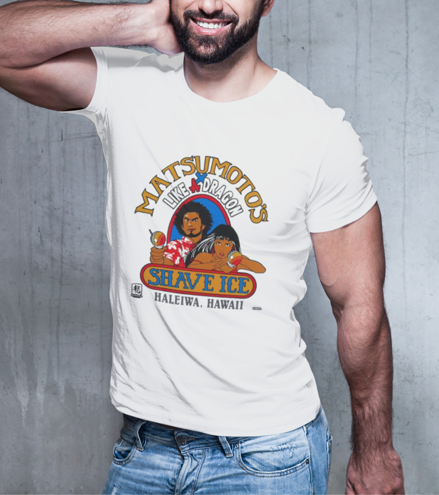 Matsumoto’s Like A Dragon Shave Ice Haleiwa Hawaii T-Shirt