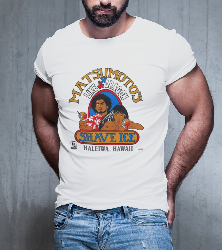 Matsumoto’s Like A Dragon Shave Ice Haleiwa Hawaii T-Shirt