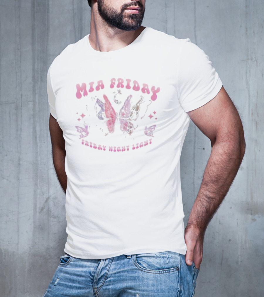Mia Friday Friday Night Light Butterfly T-Shirt