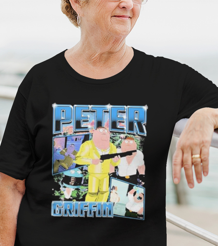 Peter Griffin Family Guy Character Highlights T-Shirt