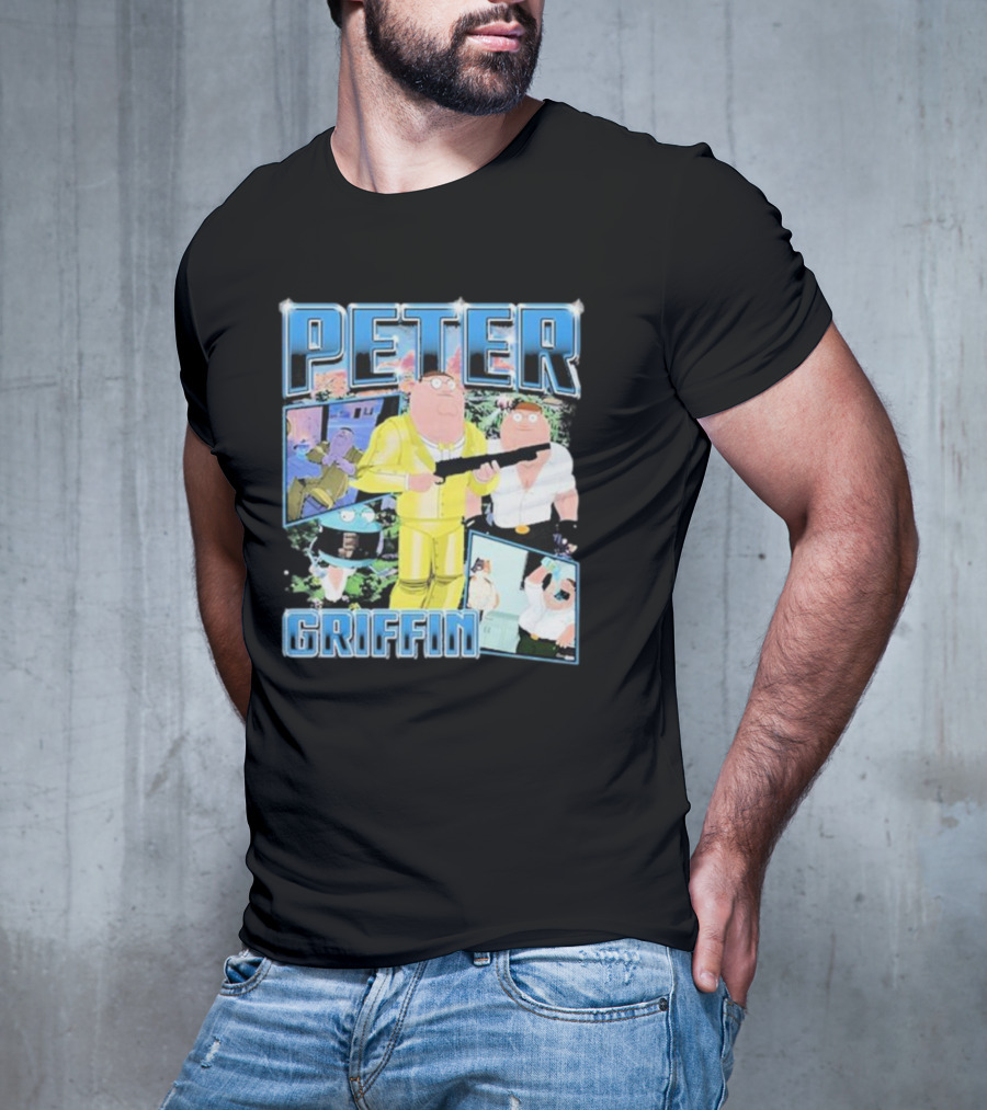 Peter Griffin Family Guy Character Highlights T-Shirt