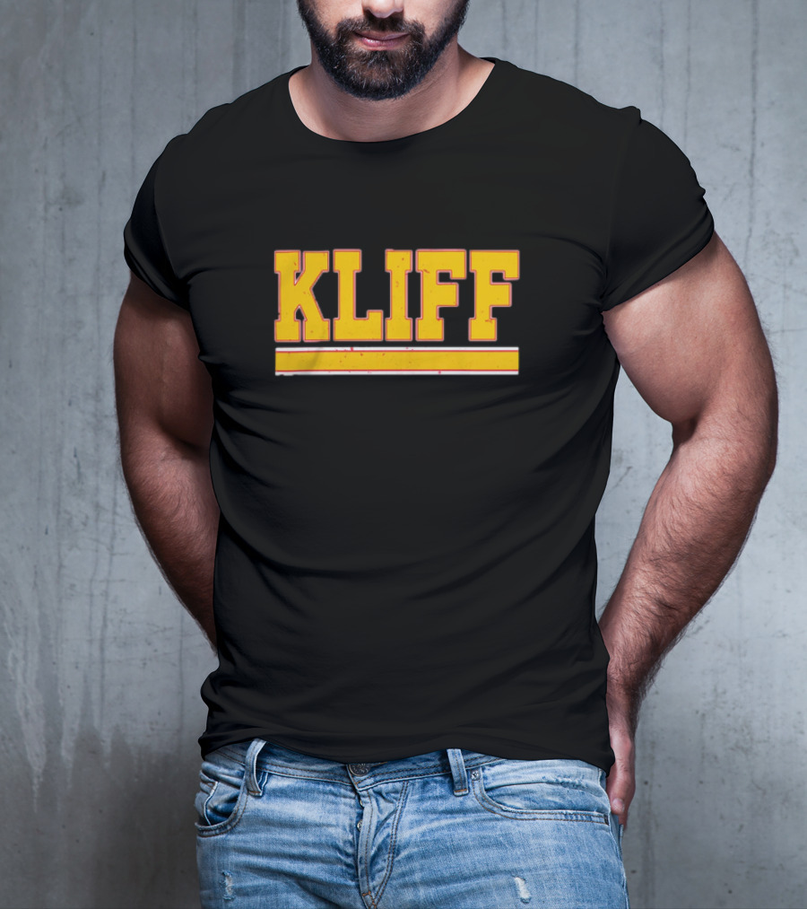 USC Trojans Kliff Kingsbury Bold Font Yellow T-Shirt