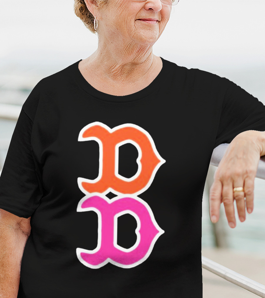 Boston Red Sox Double D Dunkin’ Colors T-Shirt