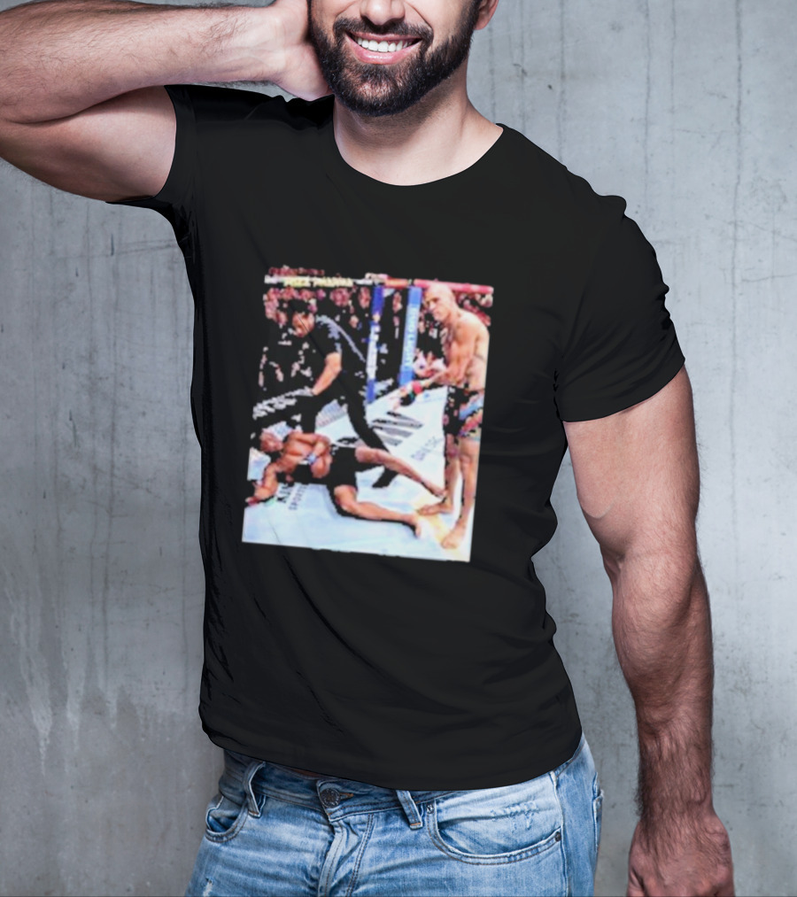 Alex Pereira MMA Victory Over Jamahal Hill In Octagon Showdown T-Shirt
