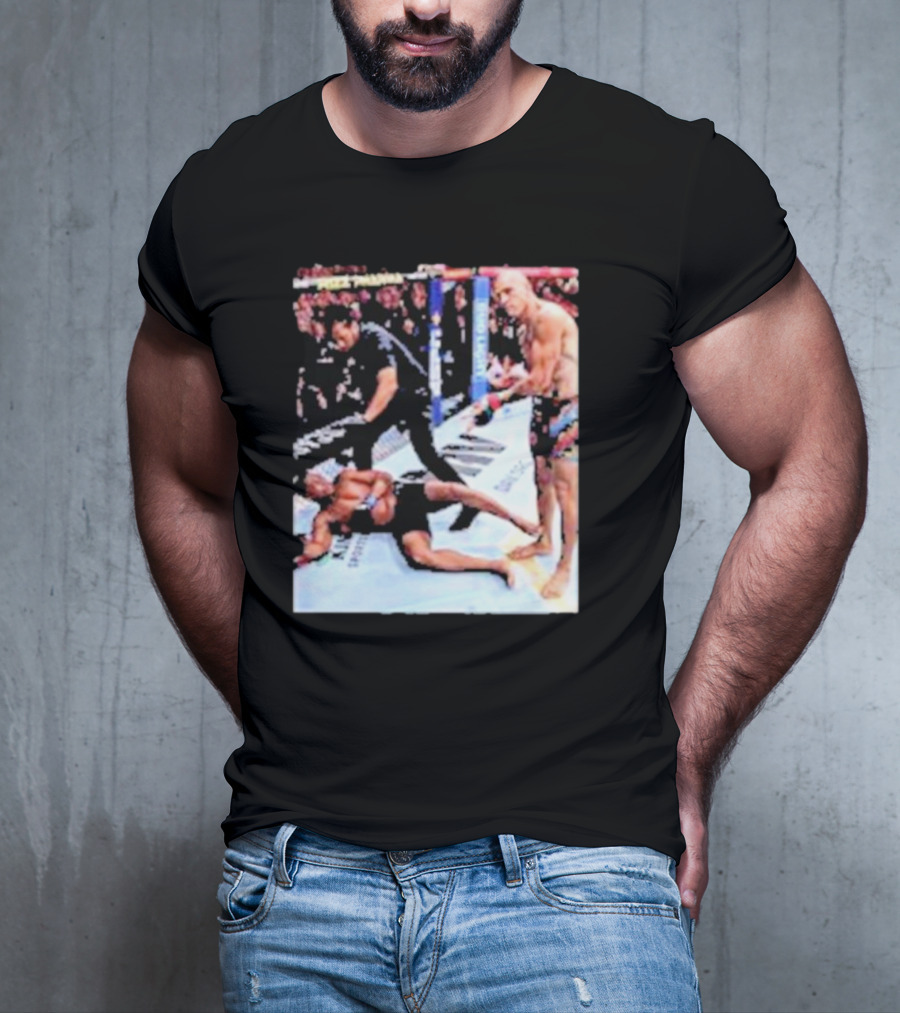 Alex Pereira MMA Victory Over Jamahal Hill In Octagon Showdown T-Shirt