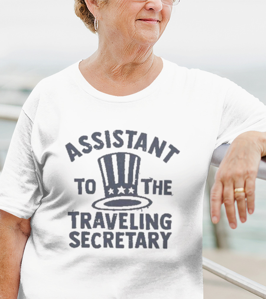Assistant To The Traveling Secretary Patriotic Top Hat T-Shirt