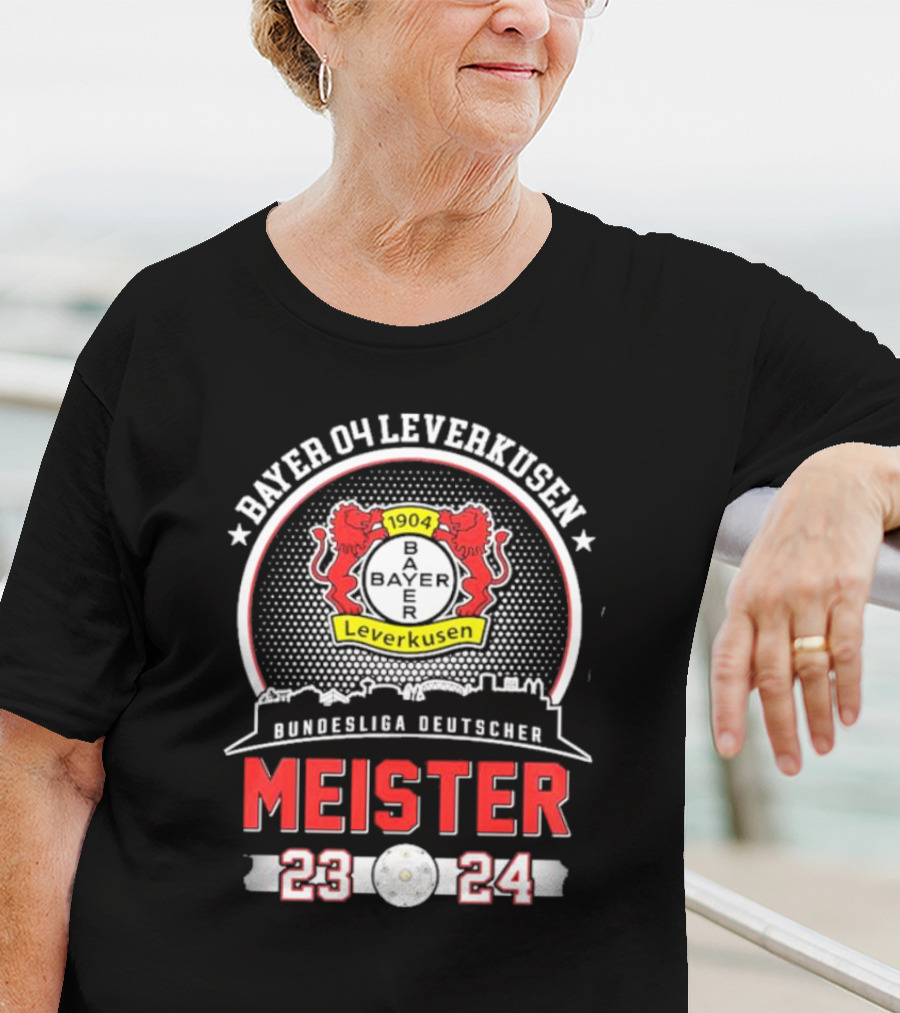 Bayer 04 Leverkusen 1904 Bundesliga Deutscher Meister 23 24 T-Shirt