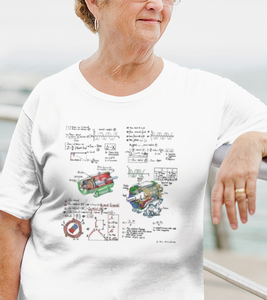 For Fans Of Electrical Engineering Science Schematics By Yuri Kovalenok T-Shirt