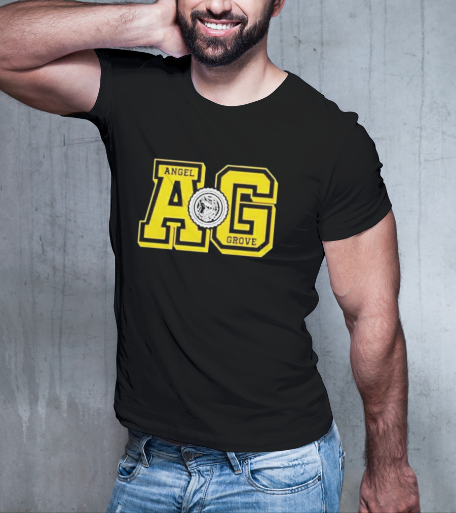 Angel Grove AG Power Rangers Emblem T-Shirt