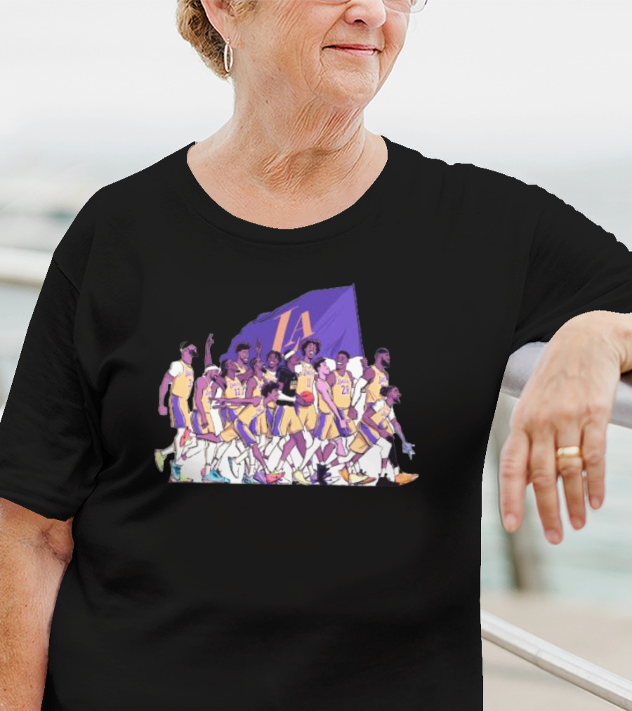 Let’s Go Lakers Lockstep LA Team Spirit T-Shirt